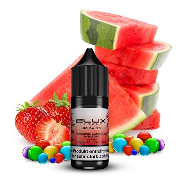 Elux Strawberry Watermelon Bubblegum Nikotinsalz Liquid