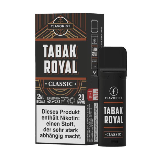Flavorist Expod Pro Tabak Royal Pods