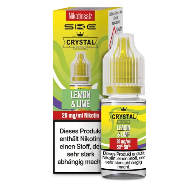 SKE Crystal Lemon & Lime Nikotinsalz Liquid