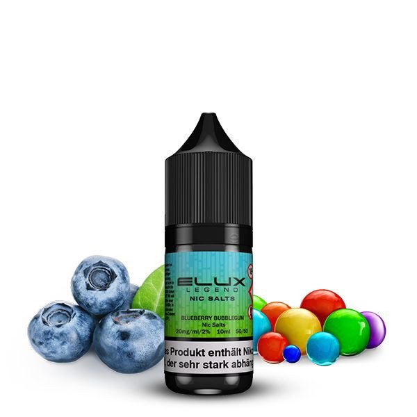 Elux Blueberry Bubblegum Nikotinsalz Liquid